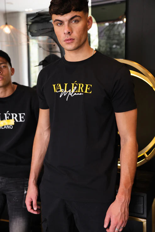 Valere Milano Copione Tee In Black