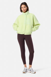 Gym Plus Coffee Horizon Jacket In Lime Sorbet
