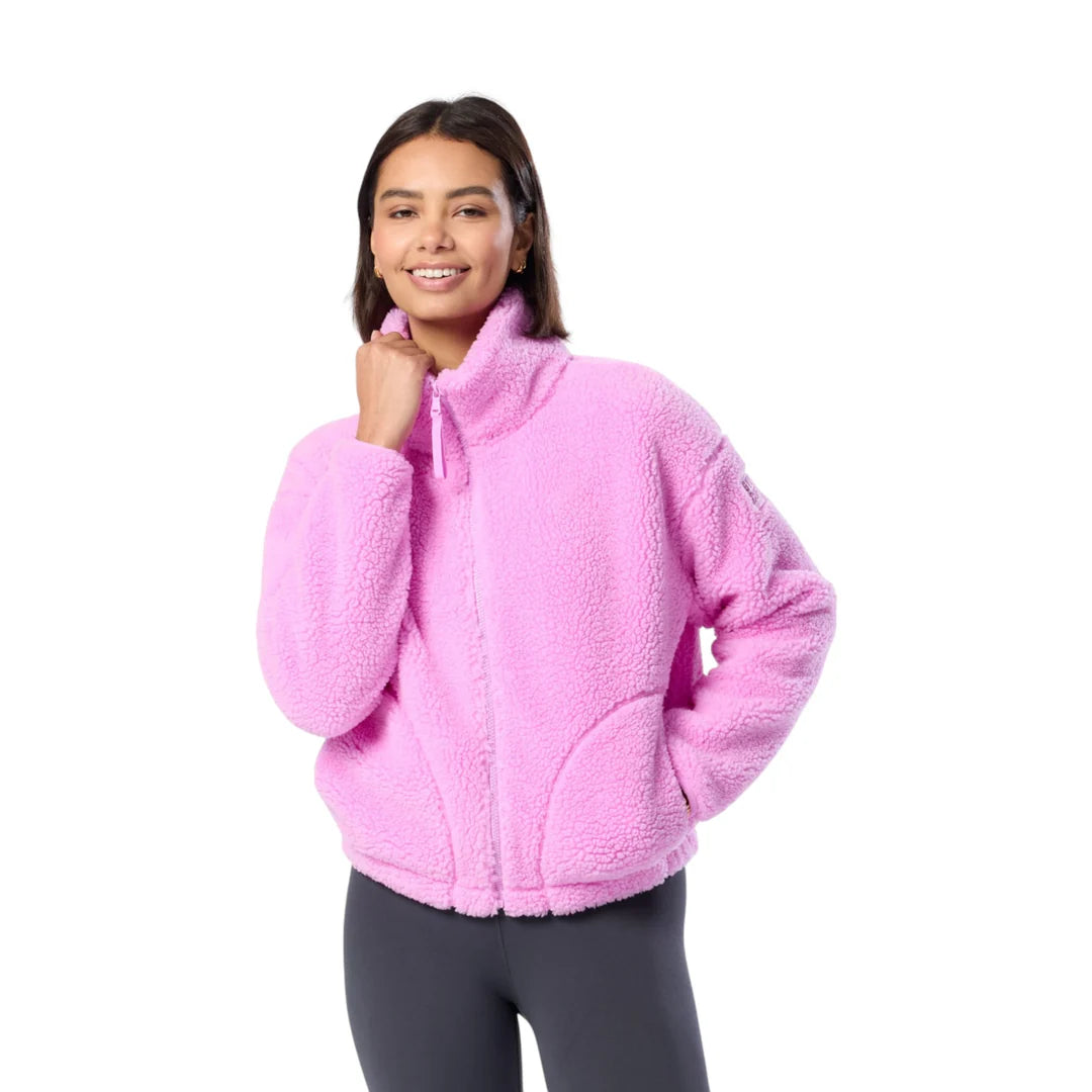 Gym Plus Coffee Industry Fleece In Neon Pink