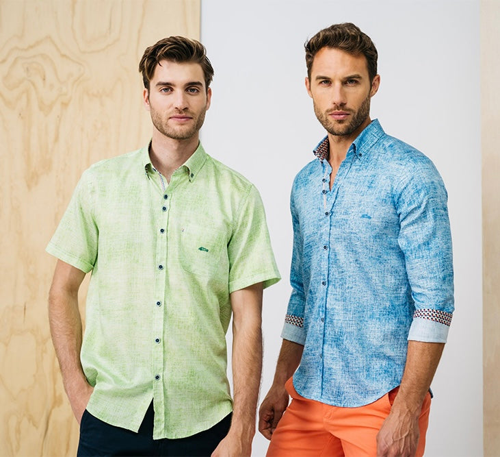 Dario Beltran Cervera Long Sleeve Shirt In Lime Green