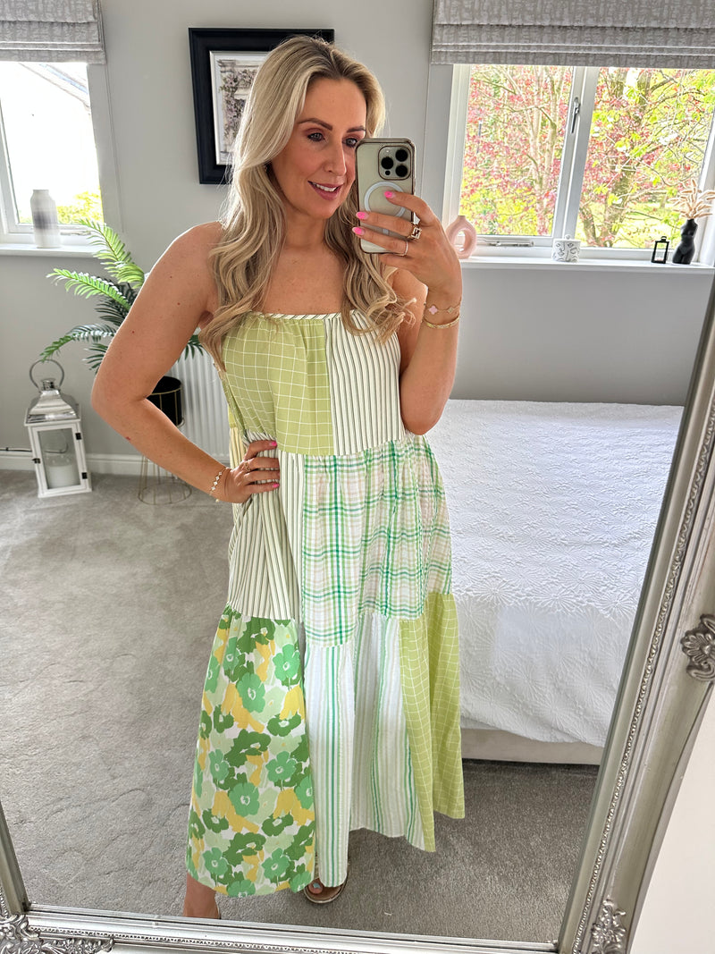 Emma Maxi Dress In Green