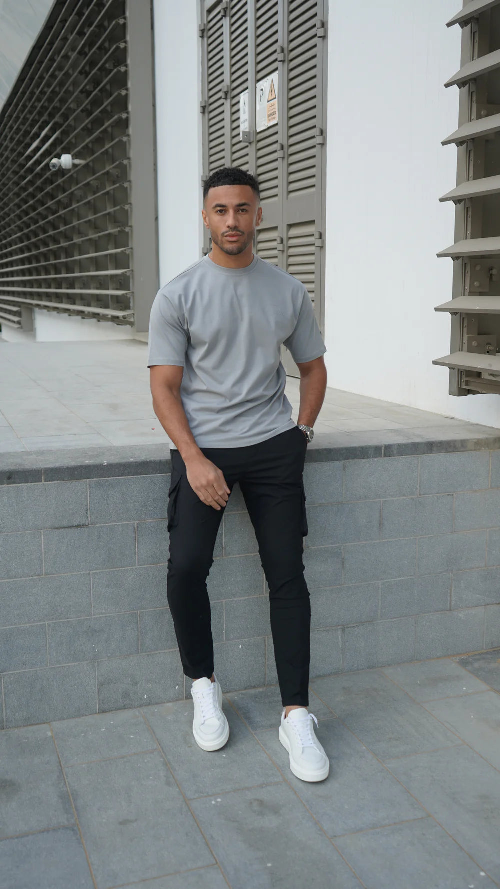 Capo International T-Shirt In Dove Grey