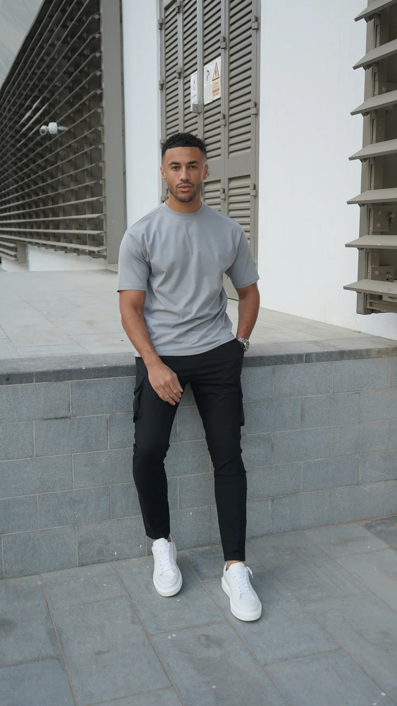 Capo International T-Shirt In Dove Grey