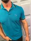 Mish Mash Raptor Polo In Teal