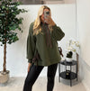 Leonie Hoodie In Khaki