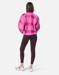 Gym Plus Coffee Horizon Jacket In Gingham Print