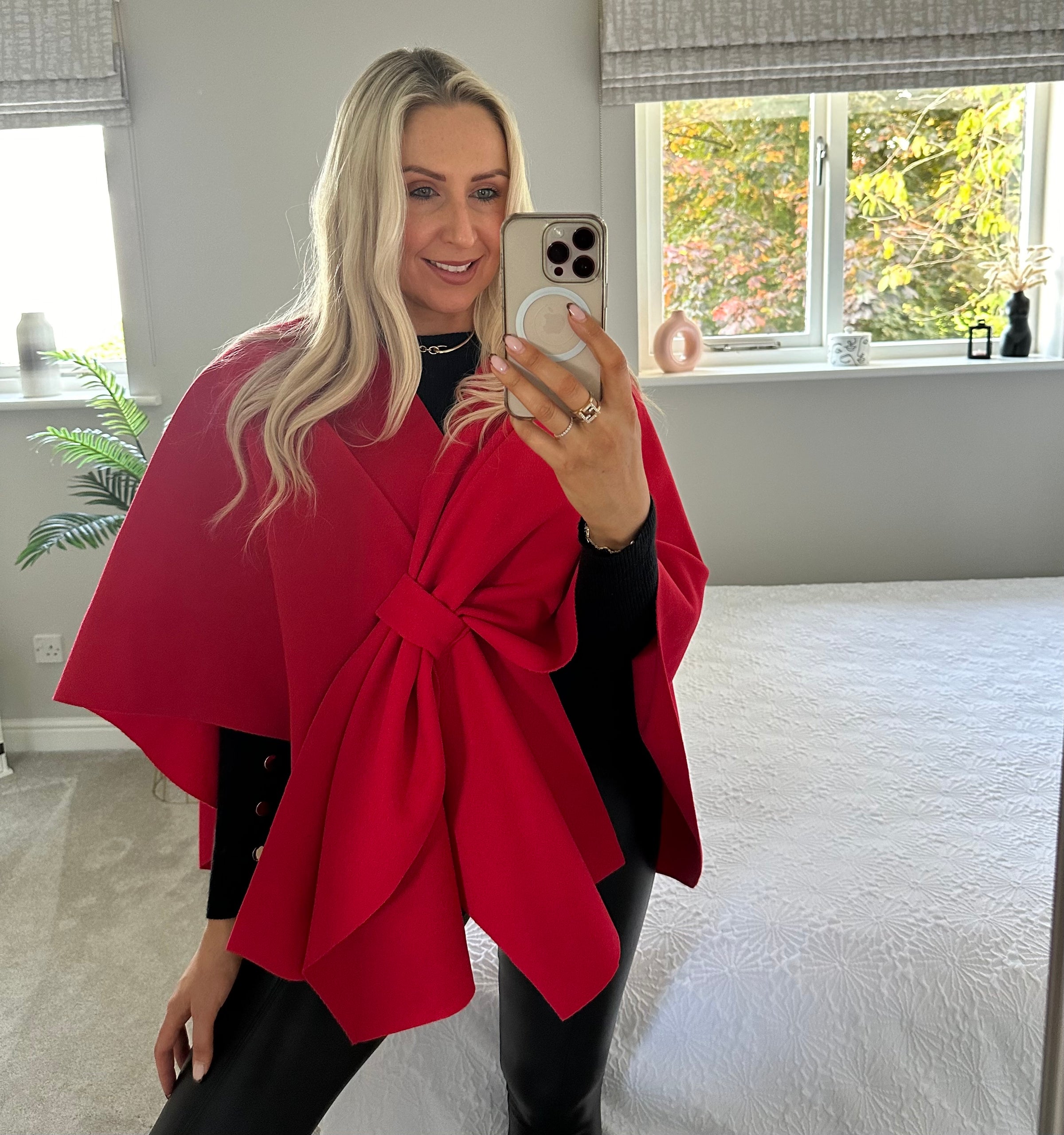 Charley Cape in Red