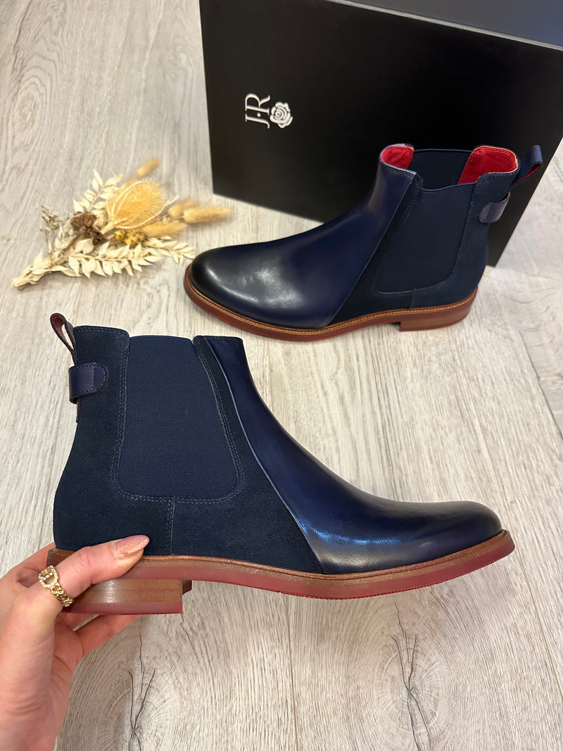 Justin Rees Luiz Boot In Navy