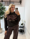 Soho Jumper In Chocolate