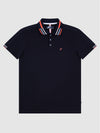 Mish Mash Finn Polo Shirt In Navy