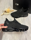 Justin Reess Bounce 5 Trainers In Black