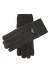 Dents Thinsulate Knitted Gloves In Charcoal