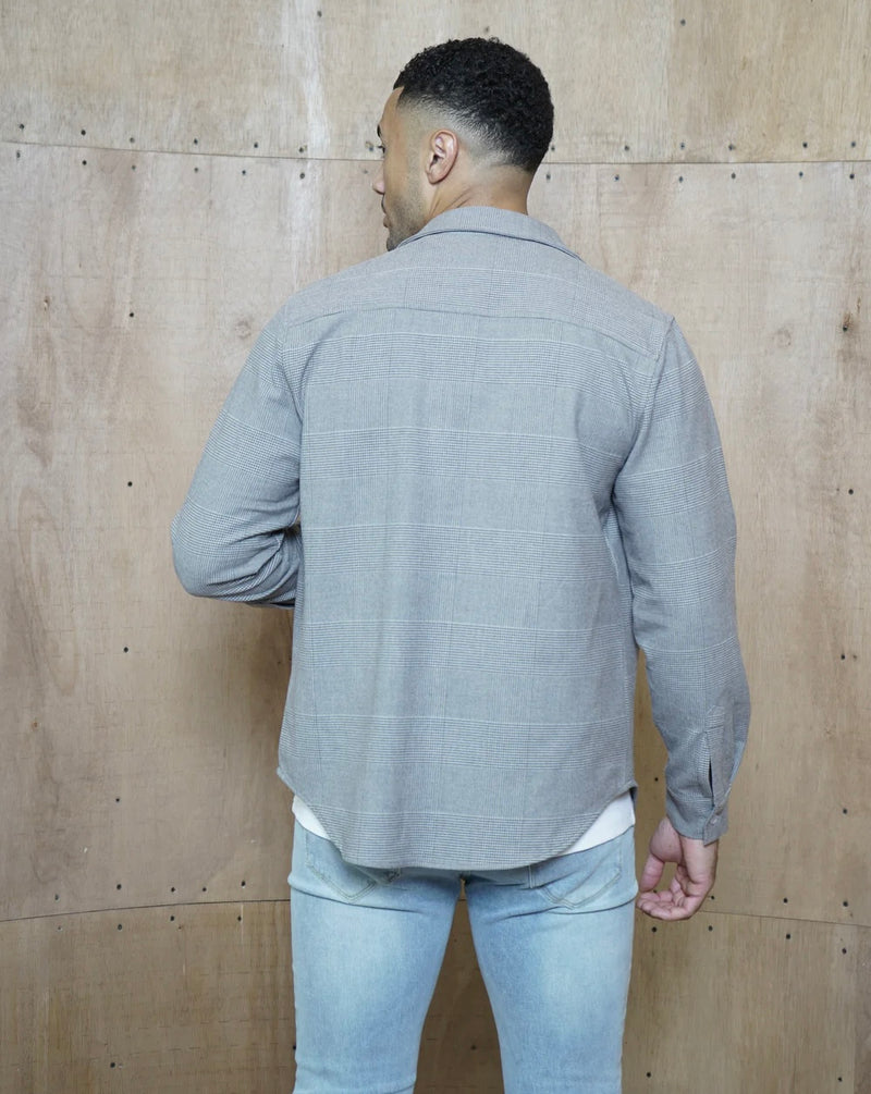 Capo Zack Overshirt In Brown