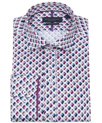 Guide London Geometric Print Shirt In Multi