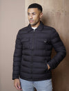 Capo Lightweight Padded Jacket In Black