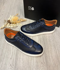 Justin Reess Levent Casual Shoes In Navy