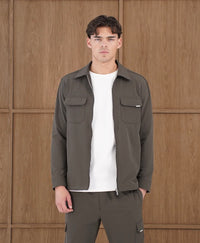 Capo Utility Overshirt In Khaki