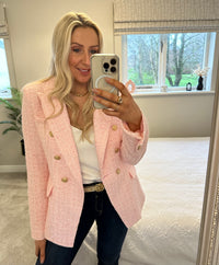 Penelope Blazer In Pink