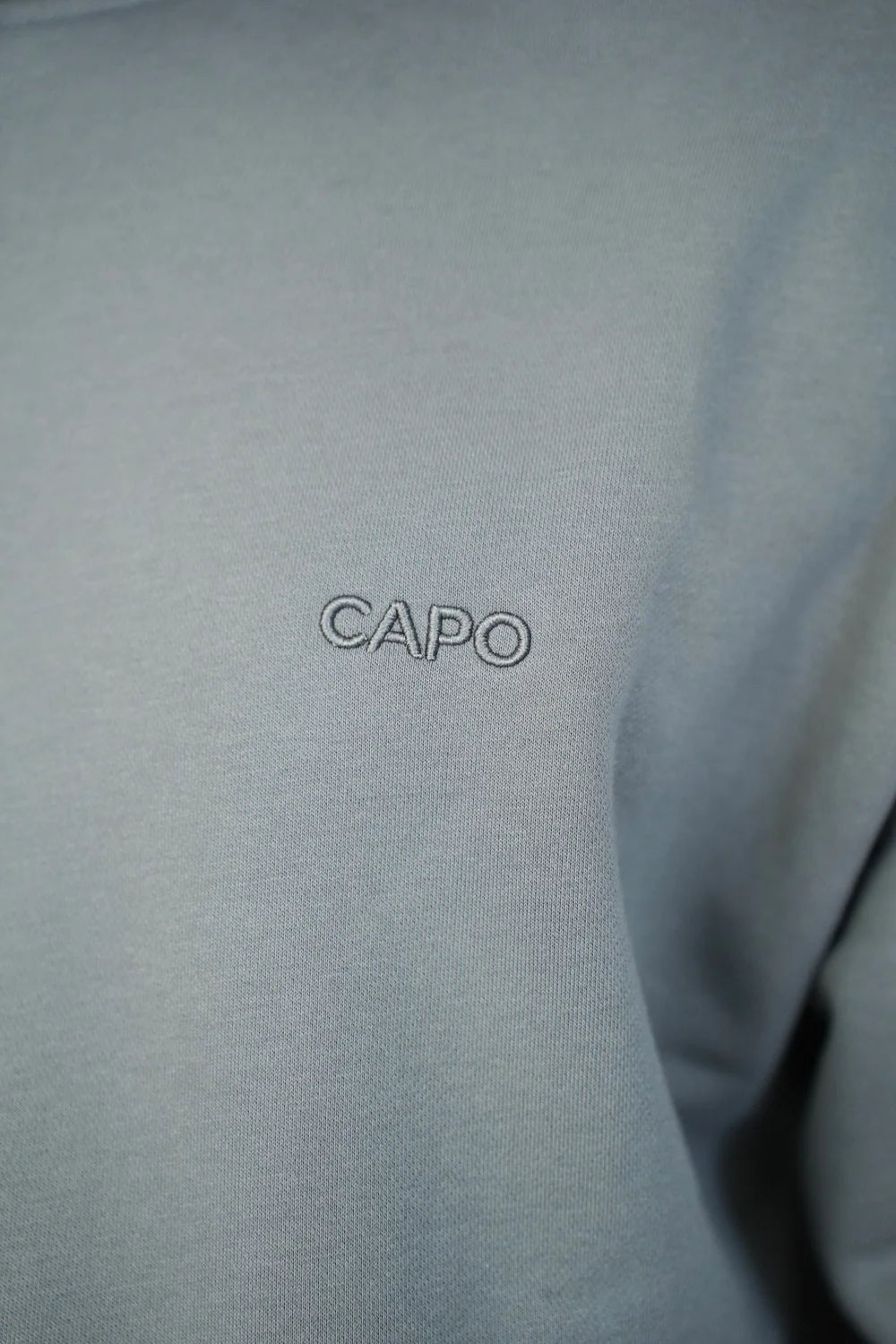 Capo Tracksuit Overhead Hoodie In Charcoal