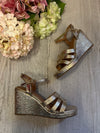 Gianna Wedges In Gold