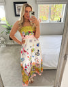 Chantelle Midi Dress In White
