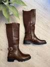 Billie Knee Boots In Brown