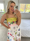 Chantelle Midi Dress In White