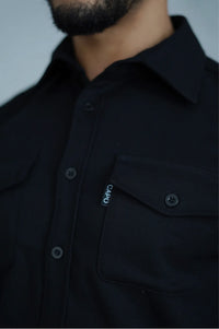 Capo Overshirt In Black