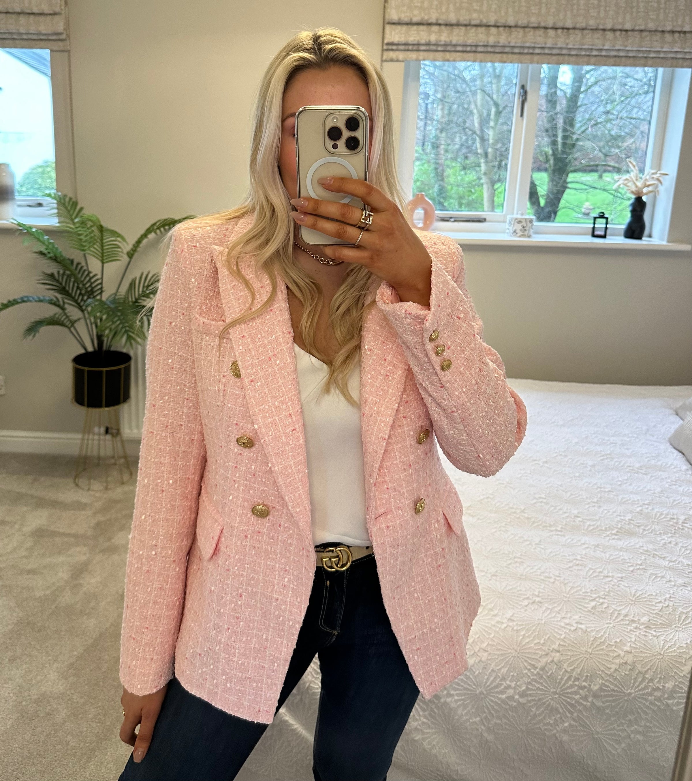 Penelope Blazer In Pink