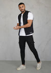 Capo Hybrid Gilet In Black