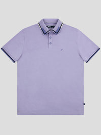 Mish Mash Carlo Polo Shirt In Lilac