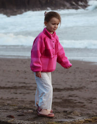 Children's Gym Plus Coffee Horizon Jacket In Gingham Print