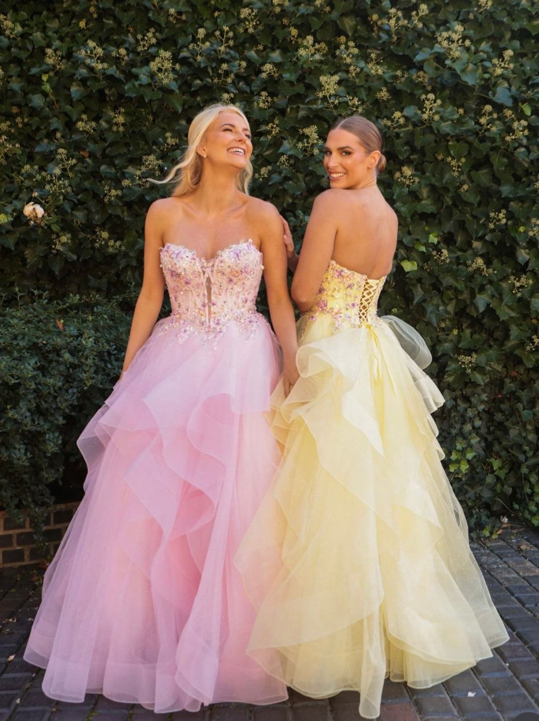 Hermione Tulle Prom Dress In Pink