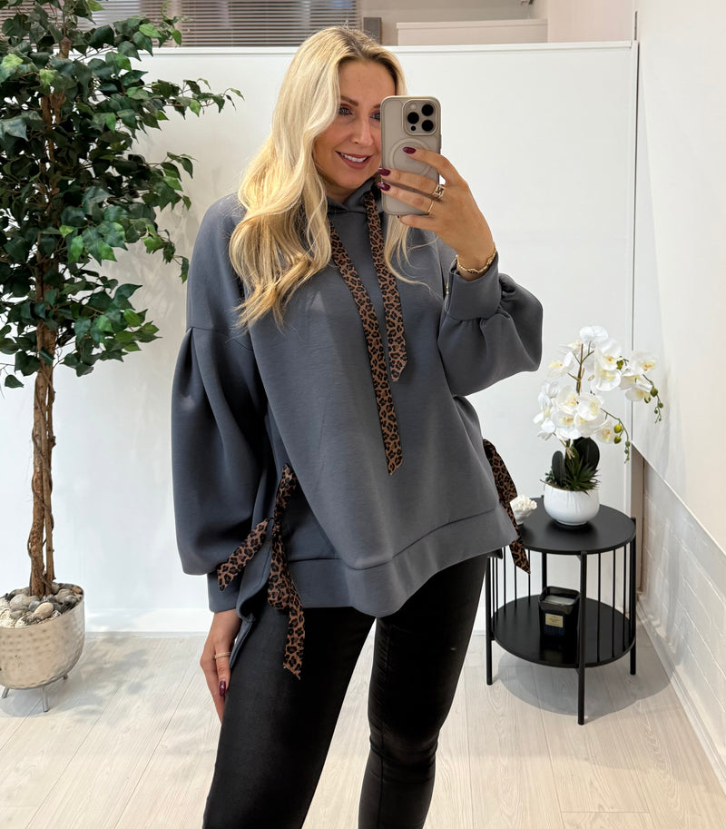 Leonie Hoodie In Blue