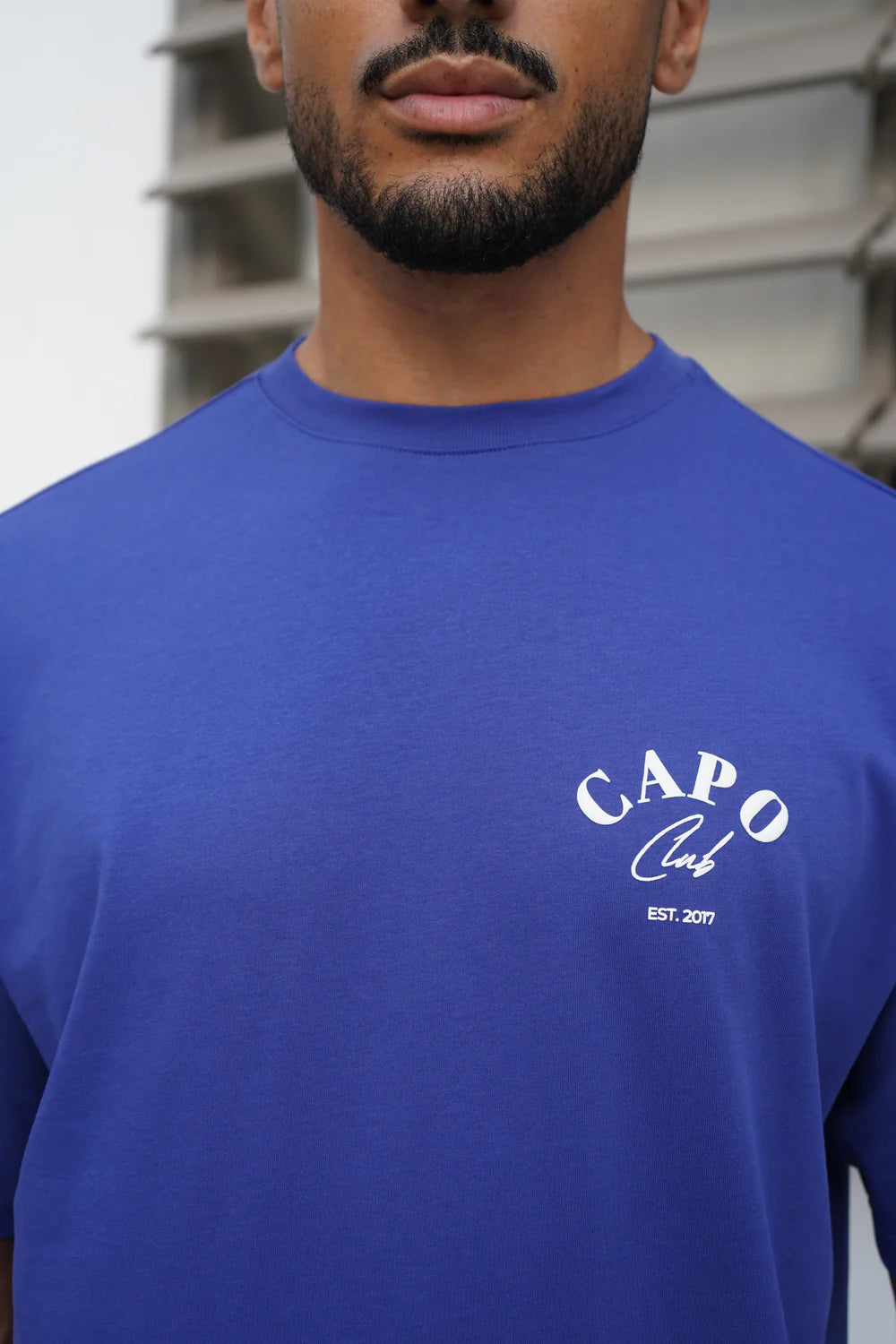 Capo Beach Club T-Shirt In Colbalt Blue
