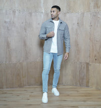 Capo Zack Overshirt In Brown