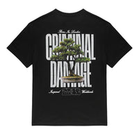 Criminal Damage Bonsai T-Shirt In Black