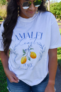 Amalfi Tee In White