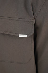 Capo Utility Overshirt In Khaki