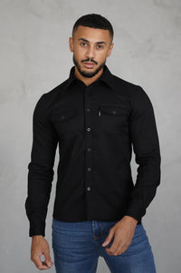 Capo Overshirt In Black