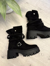 Becki Buckle  Boots In Back