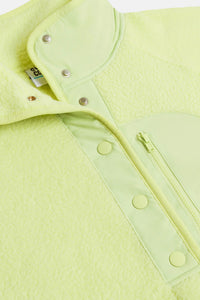 Gym Plus Coffee Horizon Jacket In Lime Sorbet