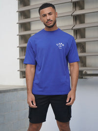 Capo Beach Club T-Shirt In Colbalt Blue