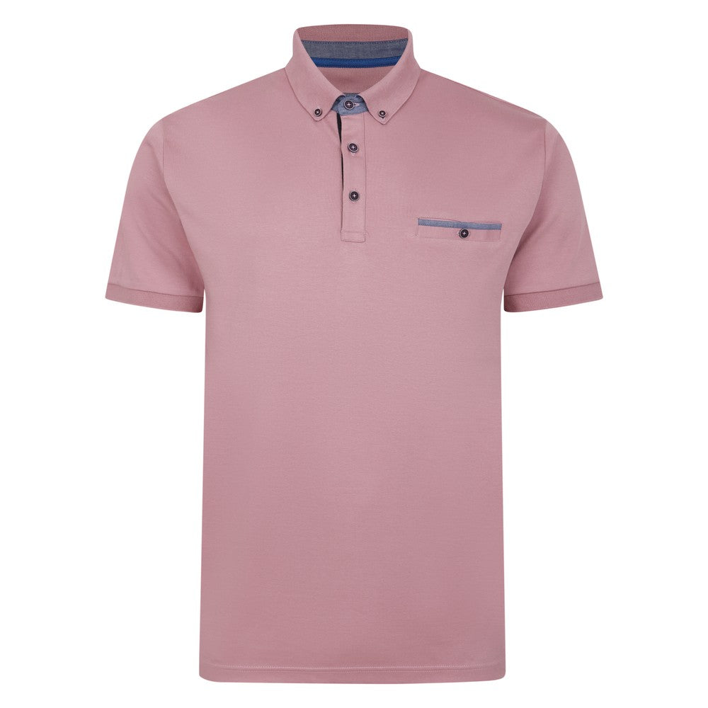 Peter Gribby Polo Shirt In Rose
