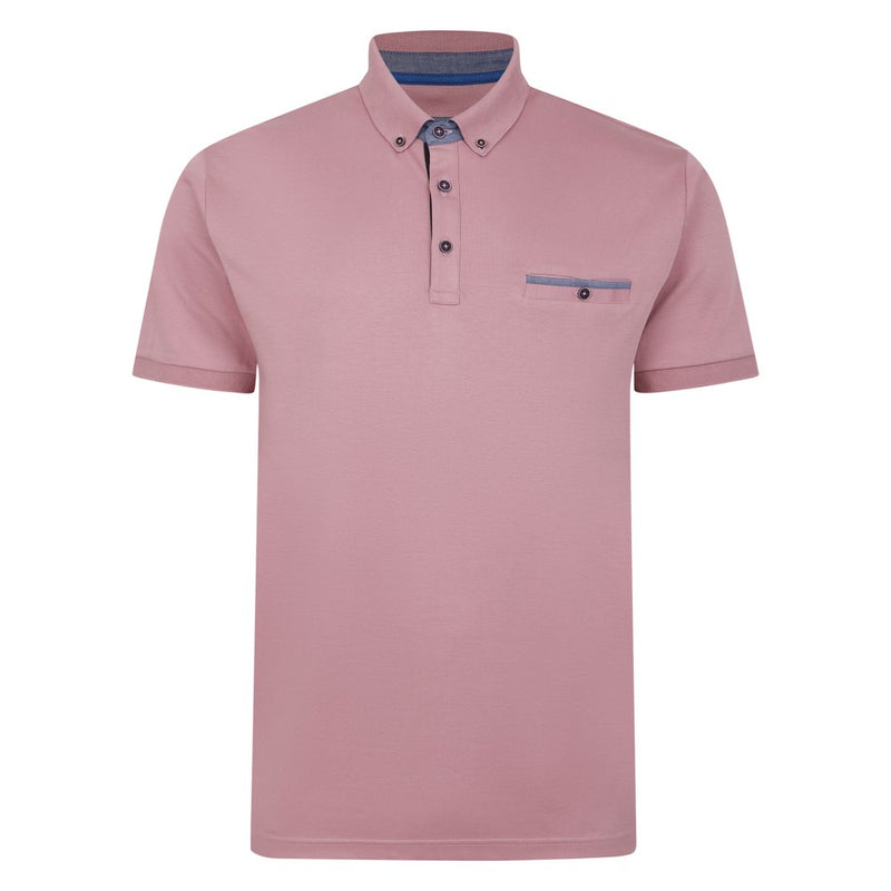Peter Gribby Polo Shirt In Rose