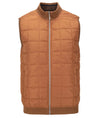 Guide London Quilted Gilet In Camel