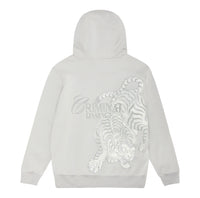 Criminal Damage Tiger Hoodie In Arctic Grey