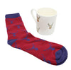 Stag Mug And Sock Gift Set