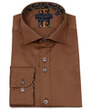 Guide London Plain Shirt In Brown