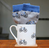 Cycling Mug And Sock Gift Set